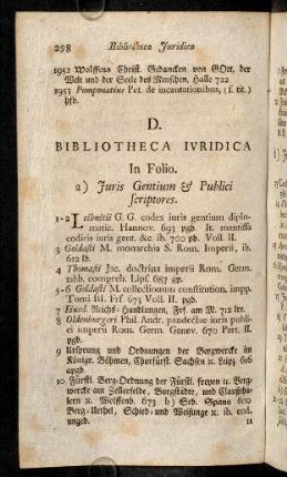 298-332, Bibliotheca Iuridica