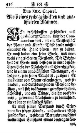 Das XIIX. Capitel.