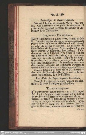 Troupes Legeres