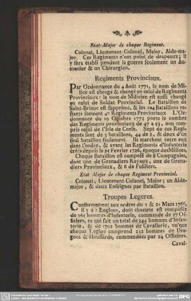 Troupes Legeres
