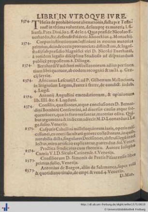 Libri In Vtroqve Ivre.