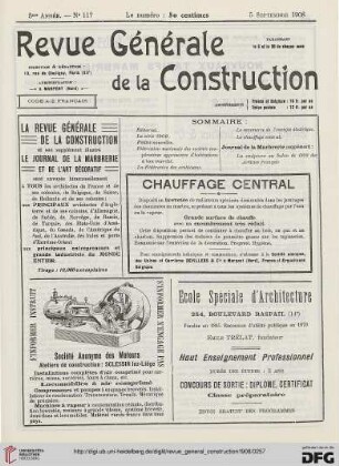 No. 117 (5 Septembre 1908)