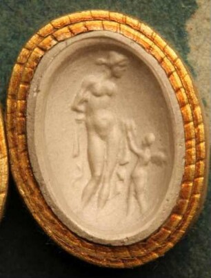 Venus (Aphrodite) und Cupido (Daktyliothek, Supplement)