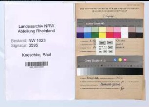 Entnazifizierung Paul Kneschke , geb. 02.09.1885 (Hilfsmonteur)