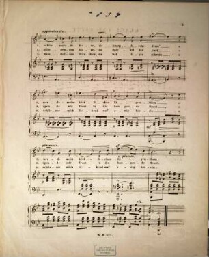Klage und Bitte : Gedicht von Weiser ; op. 94,1
