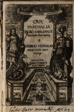 Ova Paschalia : Sacro Emblemate inscripta descriptaq[ue]