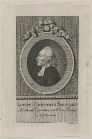 Bildnis des Ludwig Christoph Schmaling