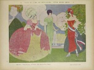 Dans le parc de Versailles: 1713 - 1813 - 1913