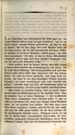Jahresbericht über die Arbeiten für physiologische Botanik : im Jahre ... 1841 (1843)