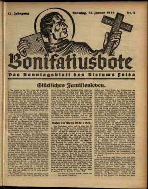 Ausgabe vom Sonntag, den 13. Januar 1935.