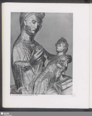 Goldene Madonnenstatuette, Teil