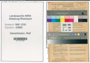 Entnazifizierung Rolf Hanschmann , geb. 27.02.1915 (Wirtschaftspruefer)