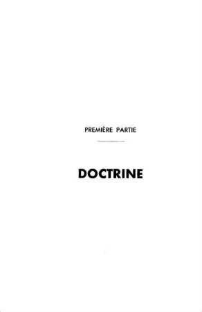 5-90, Première partie: Doctrine