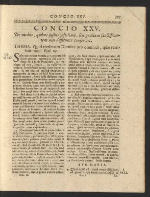 Concio XXV.