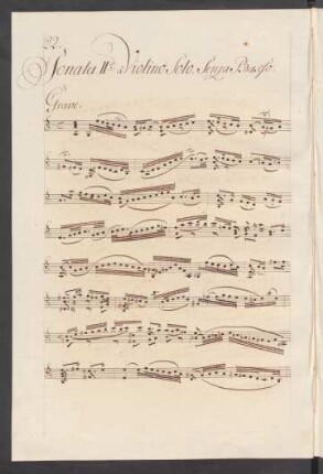 Sonaten; vl; a-Moll; BWV 1003