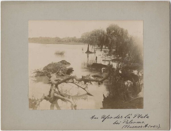 Am Ufer des La Plata bei Palermo (Buenos Aires).