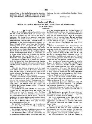 Sache und Wort : Sachliche und sprachliche Belehrungen über Maße, Gewichte, Münzen und Zeitbestimmungen ; (Fortsetzung)