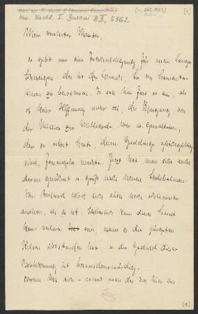 Brief an Ferruccio Busoni : 10.1923