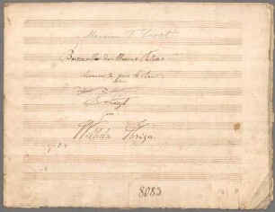 Barcarolles, pf, op. 3 - BSB Mus.Schott.Ha 8325-2