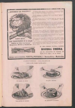 Cuestiones culinarias - Como se debe trinchar (lección gráfica)