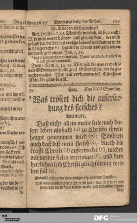 Von der auferstehung des fleisches.