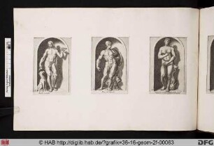 Links: Statue Bacchus.