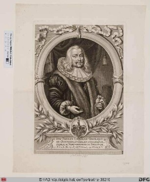 Bildnis Paul Carl Groland(t) (von und zu Erlenstegen und Ödenberg)