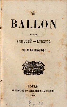Le ballon suivi de Fortumé-Ludovic