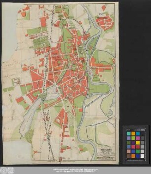 Stadtplan von Merseburg