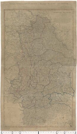 Die Baierische Monarchie : [Gewidmet] Maximilian Joseph