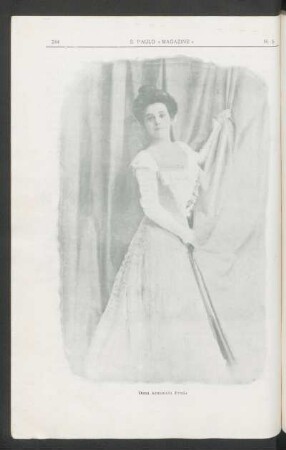 [Fotogravura da] Dona Antonieta Prado