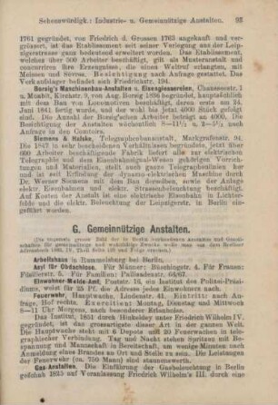 G. Gemeinnützige Anstalten