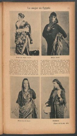 La mujer en Egipto
