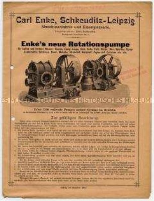 Enke`s neue Rotationspumpe