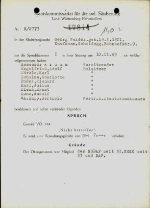 Werder, Georg