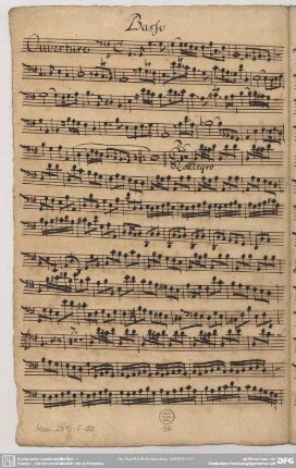 Händel, G. F., Alessandro, HWV 21 <Ouvertüre>
