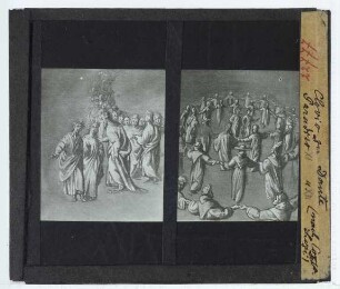 Giulio Clovio, Dante Illustrationen (Umzeichnung Giuseppe Cozza-Luzi um 1880)