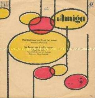 Platte mit Tanzmusik