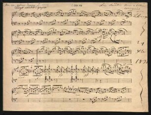 Allegro moderato e grazioso; pf; A-Dur