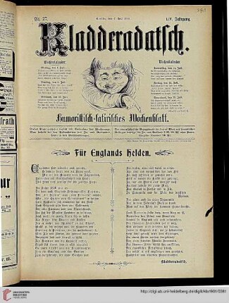 Hefte 27-30, Juli 1901