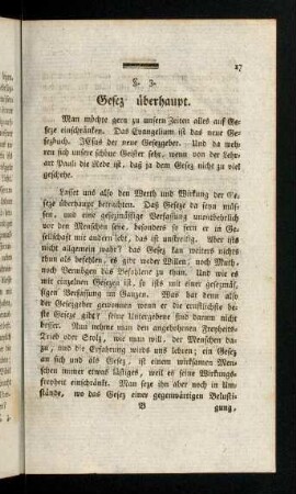 17-18, §. 3. Gesez überhaupt.