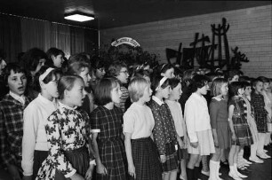 Einweihung der Adam-Remmele-Schule in Daxlanden.