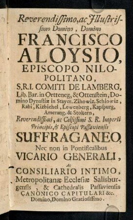 2r-7r, Dedicatio