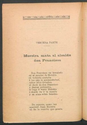 Moreira mata al alcalde don Francisco