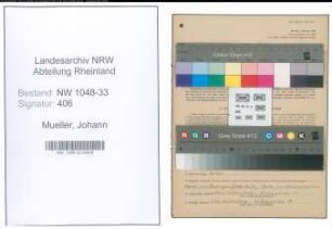 Entnazifizierung Johann Mueller , geb. 03.06.1895 (Lehrer)