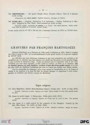 Sujets religieux (Nr. 757-759)