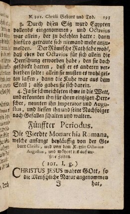 193-198, Fuenffter Periodus