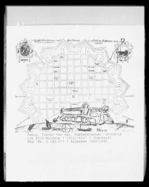 Plan von Köln-Mülheim