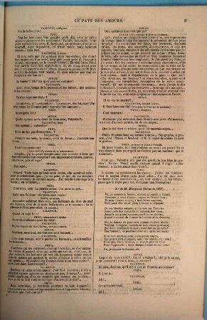 Le pays des amours : Comédie en 5 actes, mélée de chant