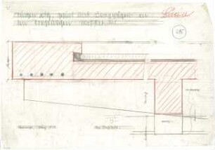 Billing, Hermann; Singen; Krankenhaus - Torhäuschen, Gesims und Kragträger (Detail)